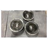 3 RCF  speakers untested