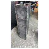 Clair Brothers Loudspeaker Set Up.  Triple 12ï¿½