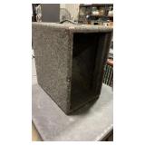Sonic rack mount road case missing lid