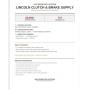 LINCOLN CLUTCH AND BRAKE SUPPLY LIVE AUCTION AUG 1ST 2026