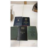 Assortment of railroad maintenance books ,