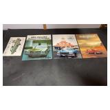 4 Chevrolet Car Brochures 1965,1972,1985,&1978