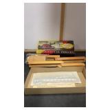 Vintage 1937 Rock Island Wood Train  Stickers,