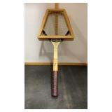 Vintage Spalding Davis Cup Wooden Tennis Racket