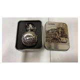 Lionel pocket watch in tin box  untested