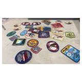 Vintage Patches Fishing Bowling & more