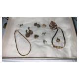 Silver and gold tone womanï¿½s  jewelry. Bracelets