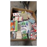 Box of Railroad Playing Card Decks, Some