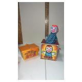 Jack in the box music box and fisher price