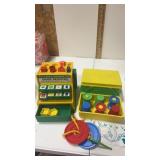 Kids Shape register and Kids sewing basket