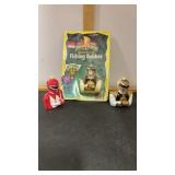3 Zebco Power Rangers Fishing Bobbers 1 new in