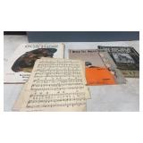 Vintage Sheet Music