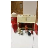 Fisher price play family farm with animals and