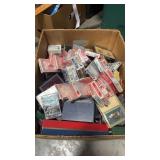 Box of Playing Card Decks, Some Railroad, Box is