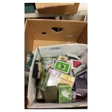 Box of miscellaneous playing cards some are
