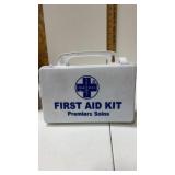 Safeway first aid kit in plastic box