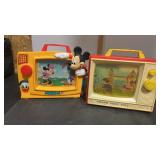 2 Musical Televisions Fisher Price & Mickey Mouse