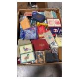 Box of Railroad & Various Other Player Card