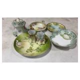 Floral China Saucers Creamers plates & more