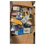 Box of Various Playing Card Decks