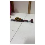 1/87 scale semi truck and trailer And 1/87 loader