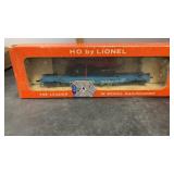 Lionel HO Scale Flat Car with Helicopter on it