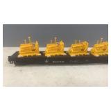 B& O Railroad HO Scale Flatcar w/ R Generator