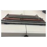 4 HO Railroad Flat Cars