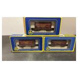 3 AHM HO Scale ORE CARs Union Pacific 1369 p#5237