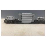 HO Union Pacific Depressed Center Flatcar w/
