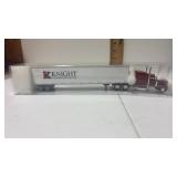 1/87 scale semi truck and trailer knight