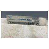 Ton Toys HO Santa Fe Semi Truck Trailer