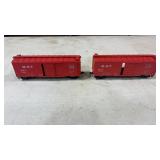 2 Roundhouse HO Scale 40ï¿½ MKT Boxcars 6509 & 6503