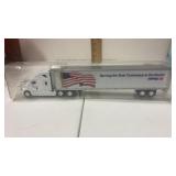 1/87 scale semi truck and trailer