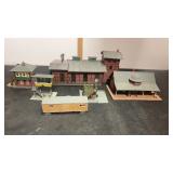 Plasticville HO Model Train Buildings