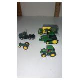 John Deere toy tractor and more