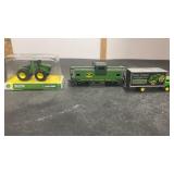John Deere Caboose, Semi Trailer  & Tractor HO