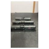 3 HO Model Train Tanker Cars Burlington Union
