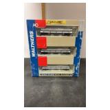 3 pack Walthers Gold-line Ready to Run HO Scale