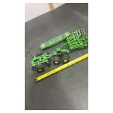 John Deere Tractor , Farm Implements & HO Flatcar