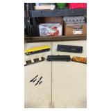 Lot of 3 HO scale model train cars including