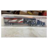 Western Patriotic HO Scale Semi & Trailer w/