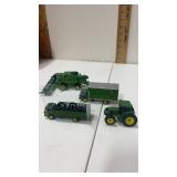 John Deere toy tractor and more