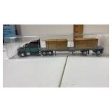 1:87 scale semi truck and trailer