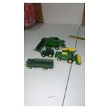 John Deere toy tractor and more