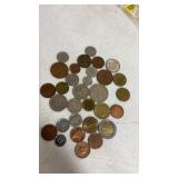 Group of  miscellaneous foreign coins
