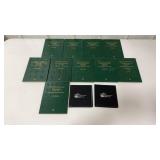 12 Empty Album books for Different Coins