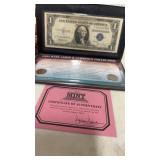1935 Rare Coins & Currency Collection w/ COA
