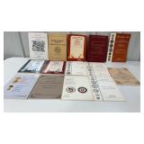 1981-1986 Stacks of Public Coin Auction Mail Bid