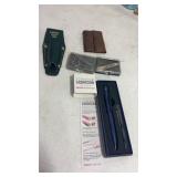 Advertising pocket knives, wallet key holder,
